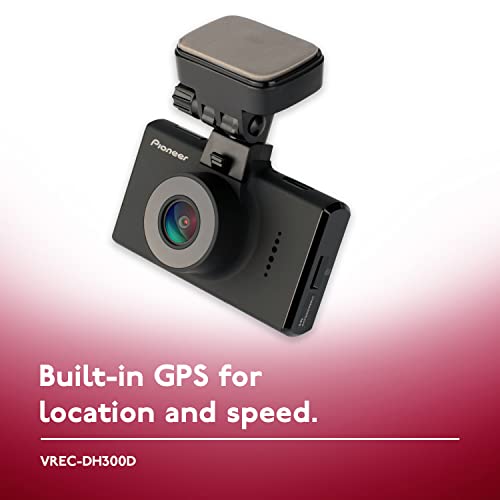 Pioneer VREC-DH300D 2-Channel Dual Recording 1440p WQHD (Wide Quad HD) Dash Camera System with 3” LCD Screen Pioneer VREC-DH300D 2-Channel Dual Recording 1440p WQHD (Wide Quad HD) Dash Camera System with 3” LCD Screen